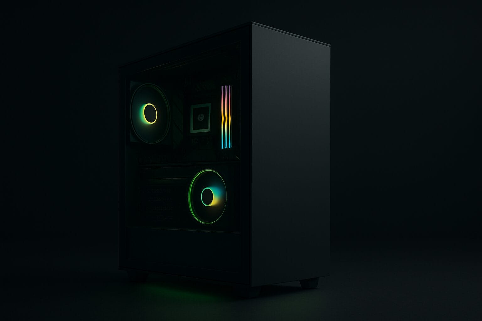 Moderne gaming-PC bygget av DigiFix